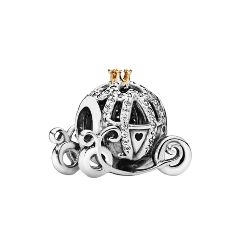 Cinderella- Pumpkin Coach Charm - Cinderella- Pumpkin Coach Charm