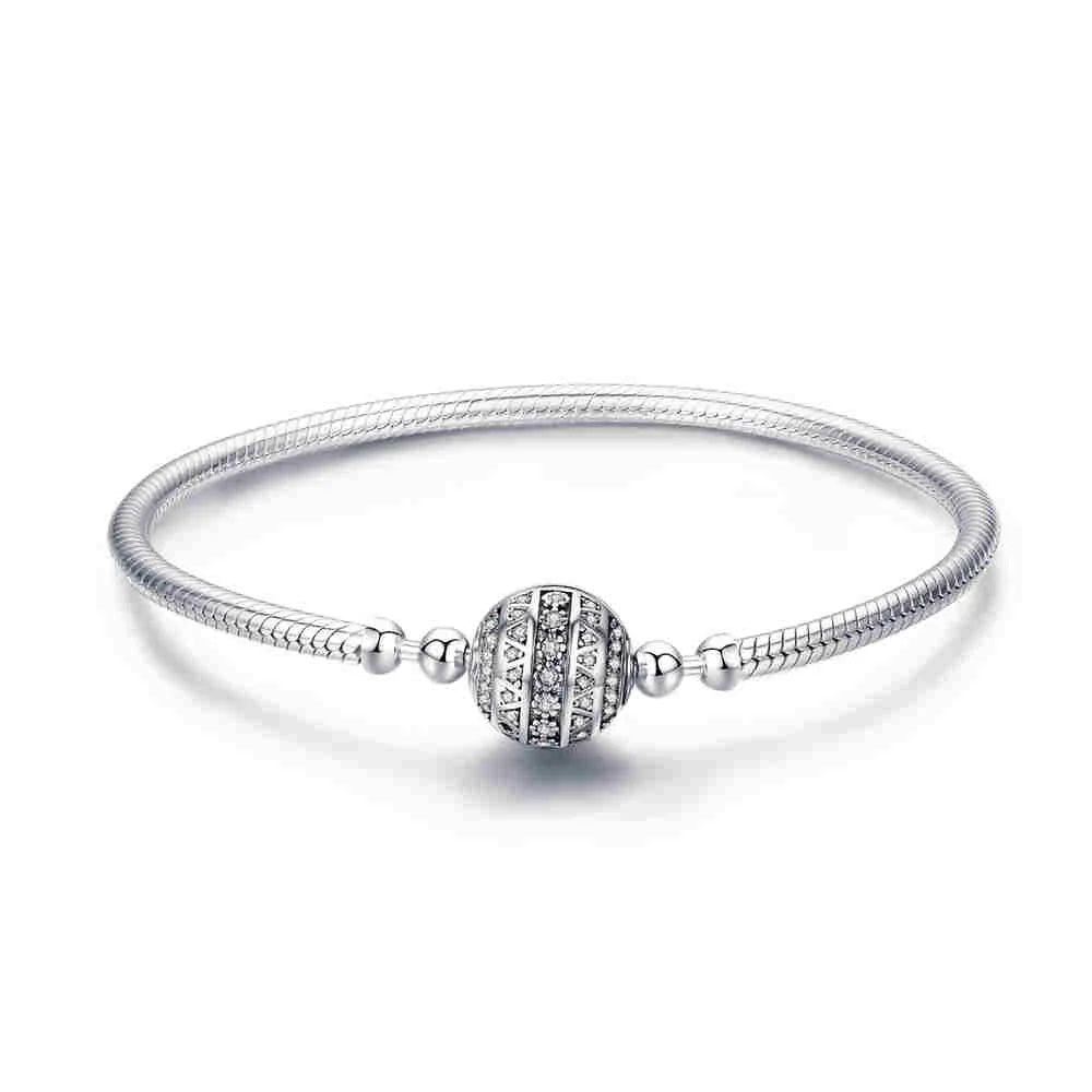 Classic Pave Ball Bracelet