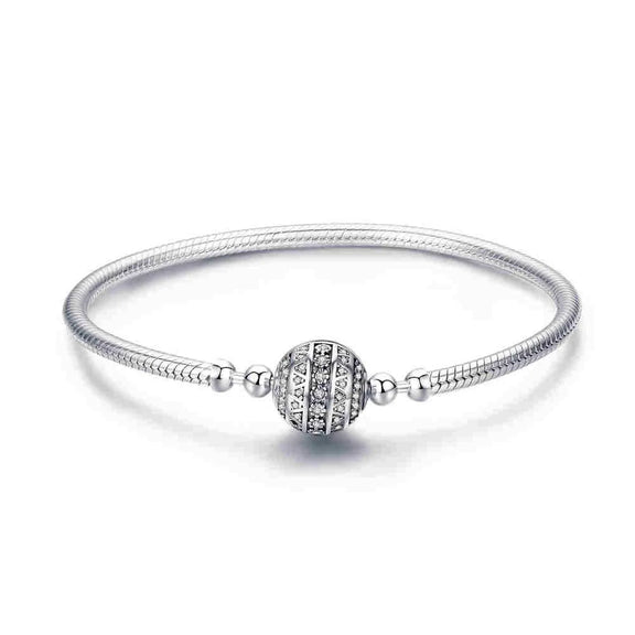 Classic Pave Ball Bracelet - Classic Pave Ball Bracelet