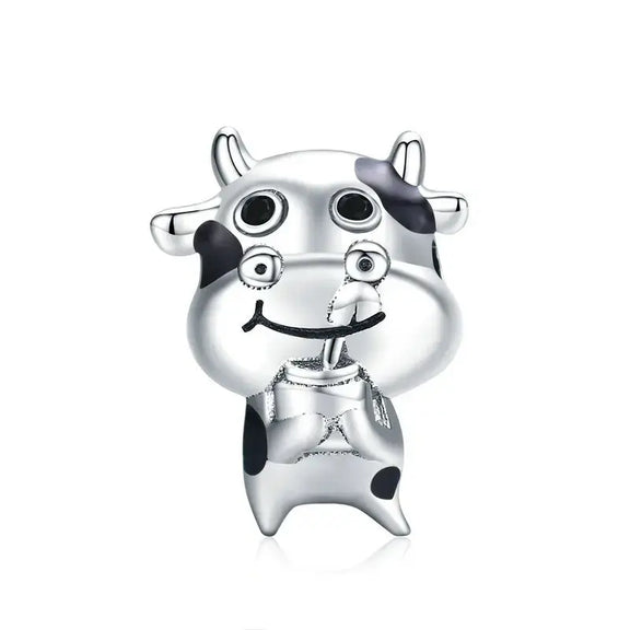 Corrina the Cow Charm - cow affordable charm Jewelry Pandora fits bracelet