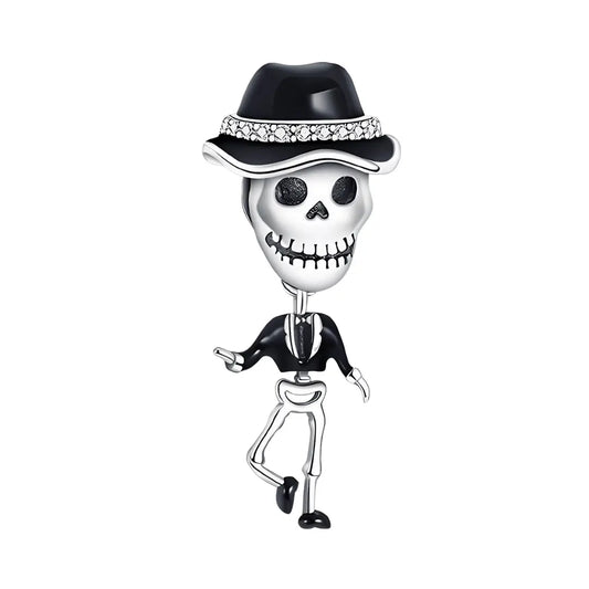 Dancing Skeleton Charm