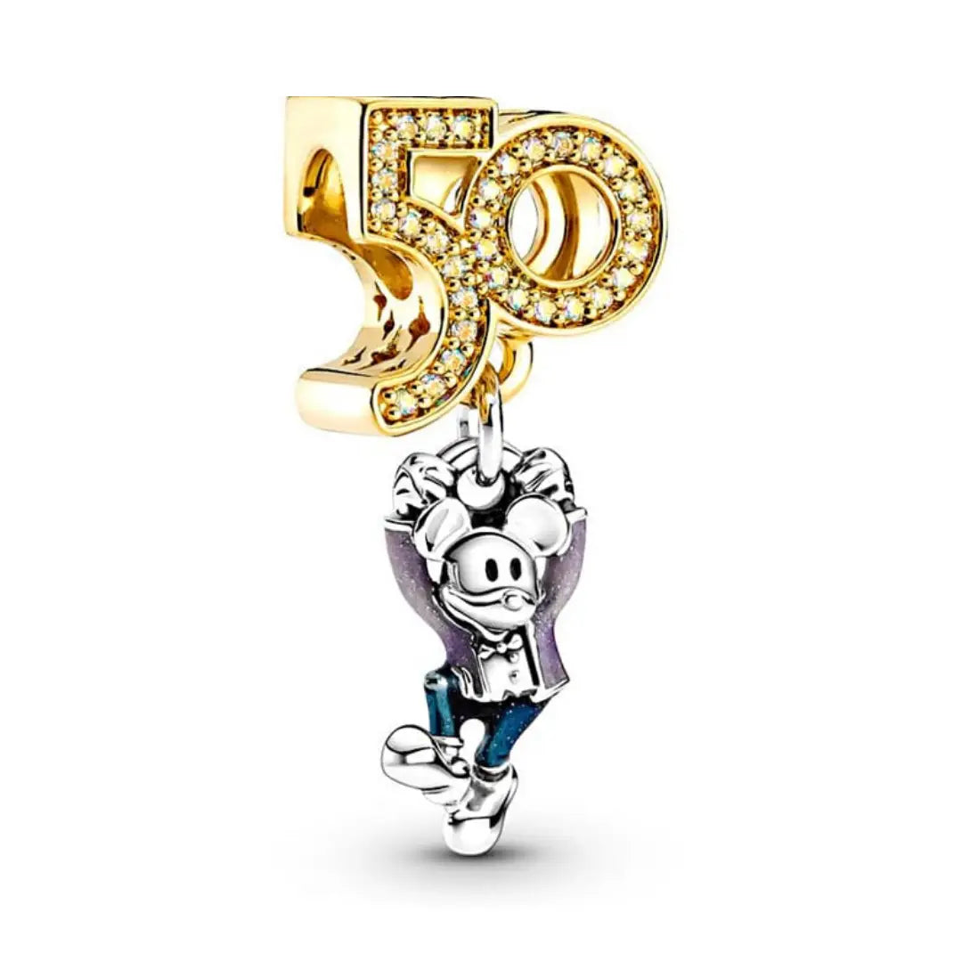 Mickey 50th Anniversary Charm