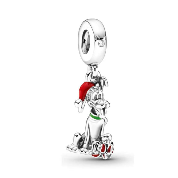 Disney- Christmas Goofey Dangle Charm - Disney- Christmas Goofey Dangle Charm