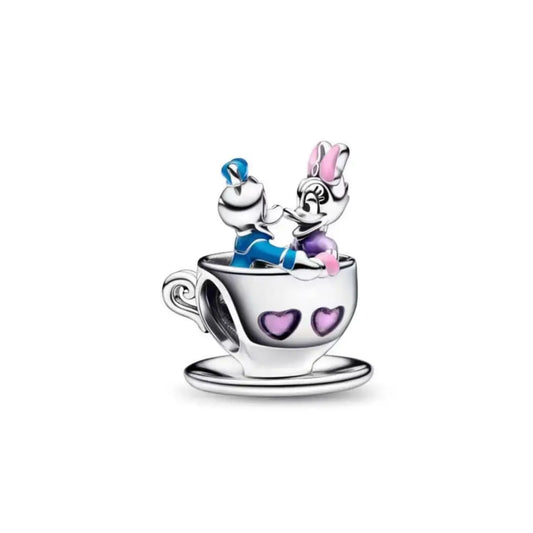 Disney- Donald and Daisey Teacup Charm