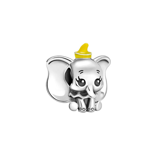 Disney, Dumbo Charm Yellow Hat in Sterling Silver