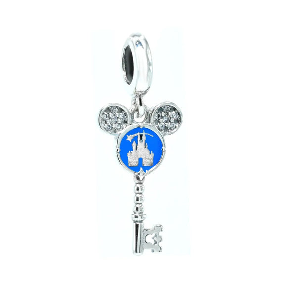 Disney- Magical Disney Key Dangle Charm - Disney- Magical Disney Key Dangle Charm