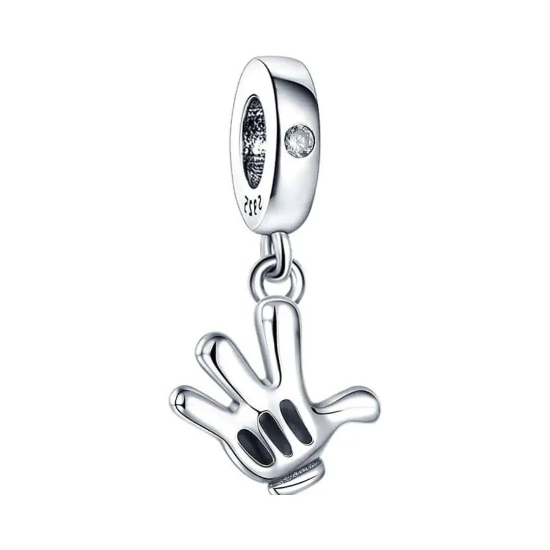 Disney- Mickey Mouse Glove Dangle Charm