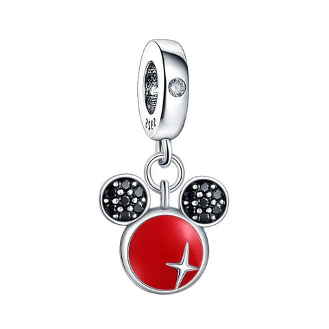 Disney- Mickey Mouse Logo Dangle Charm - Disney- Mickey Mouse Logo Dangle Charm