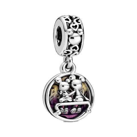 Disney- Mickey Mouse & Minnie Mouse Happily Ever After Dangle Charm