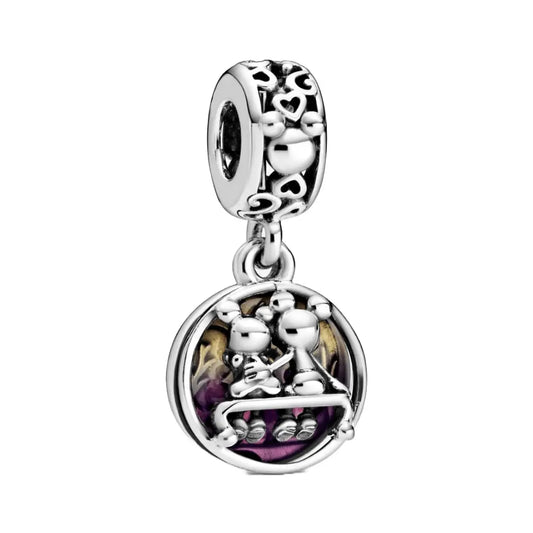 Disney- Mickey Mouse & Minnie Mouse Happily Ever After Dangle Charm