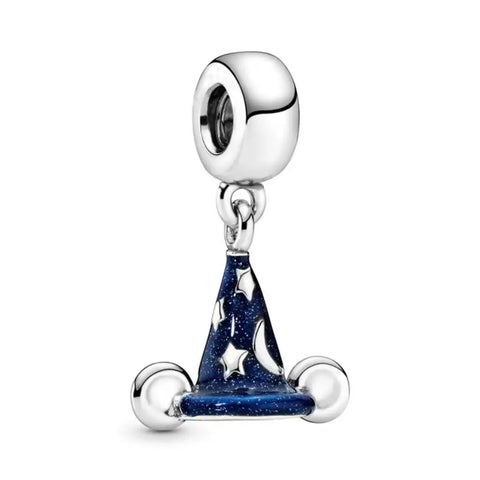 Disney- Mickey Mouse Sorcerer's Hat Dangle Charm - Disney- Mickey Mouse Sorcerer's Hat Dangle Charm