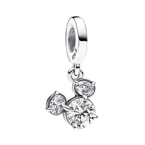 Disney- Mickey Mouse Sparkle Dangle Charm - Disney- Mickey Mouse Sparkle Dangle Charm
