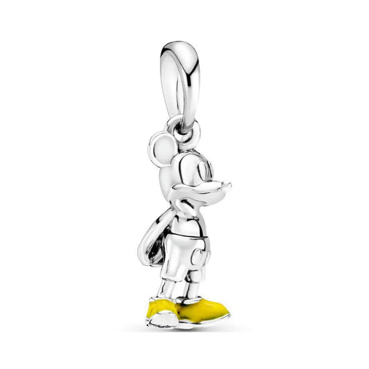 Disney- Mickey Mouse with Yellow Boots Dangle Charm