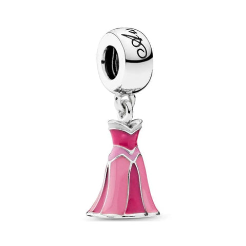 Disney- Princesses Sleeping Beauty's Dress Dangle Charm - Disney- Princesses Sleeping Beauty's Dress Dangle Charm
