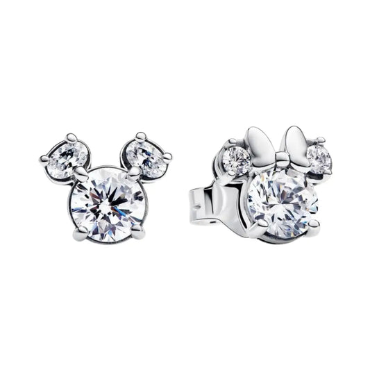 Disney - Mickey & Minnie Mouse Stud Earrings