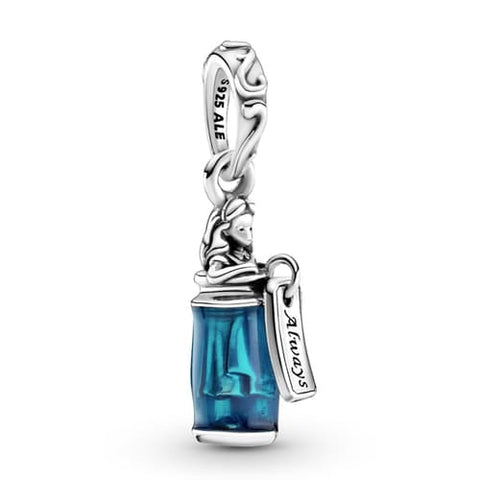 Alice in Wonderland- Drink Me Bottle Dangle Charm - Fits pandora Bracelet