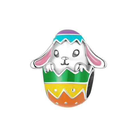Easter Bunny Egg Charm