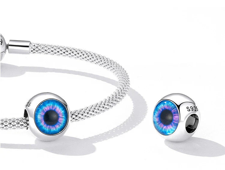 Ethereal Blue Vision Mystic Azure Eye Charm