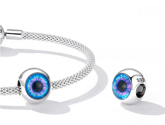 Ethereal Blue Vision Mystic Azure Eye Charm - Ethereal Blue Vision Mystic Azure Eye Charm