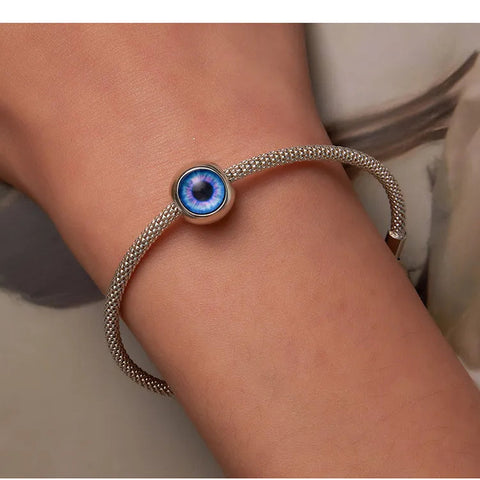 Ethereal Blue Vision Mystic Azure Eye Charm
