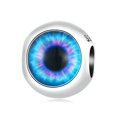 Ethereal Blue Vision Mystic Azure Eye pandora Charm bracelet