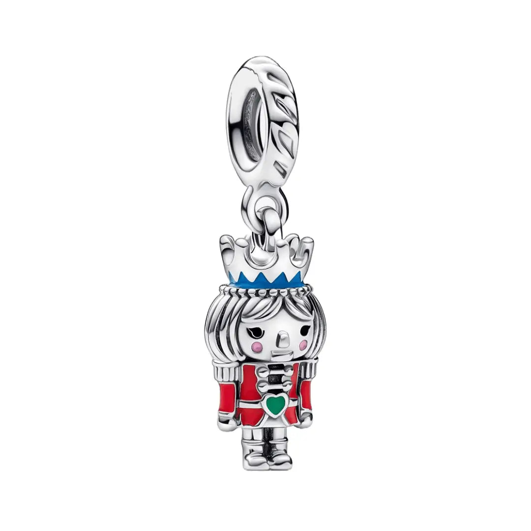 Festive Nutcracker Dangle Charm