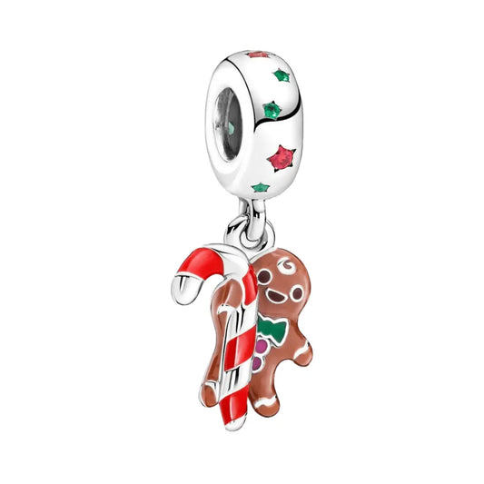 Gingerbread Man Dangle Charm