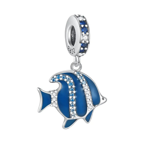 Glow in the Dark Fish Dangle Charm - Glow in the Dark Fish Dangle Charm