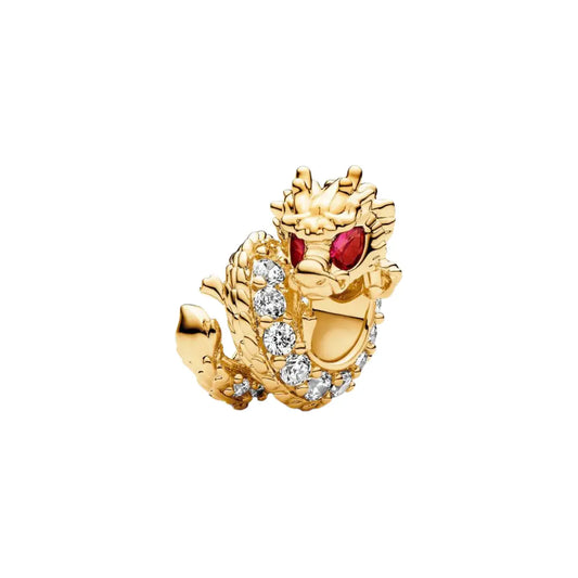 Golden Dragon Charm