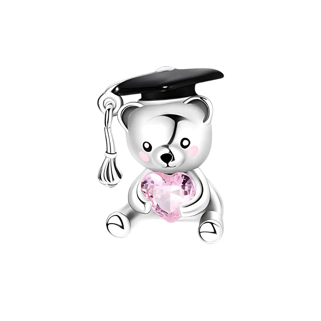 Graduation Bear Charm