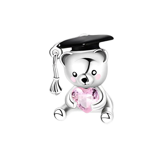 Graduation Bear Charm