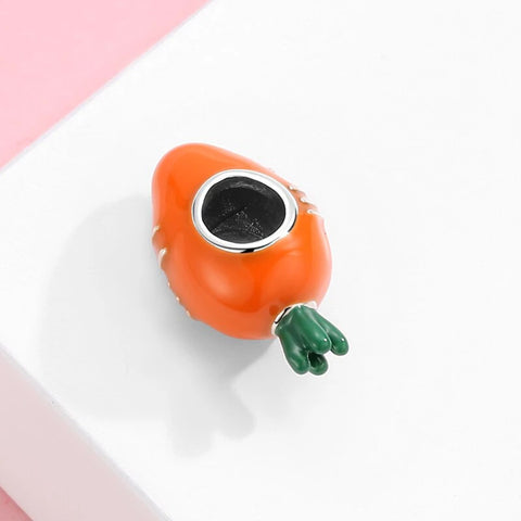 Carrot Charm - Fits pandora Bracelet
