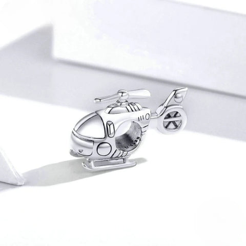 Helicopter Charm - Fits pandora Bracelet
