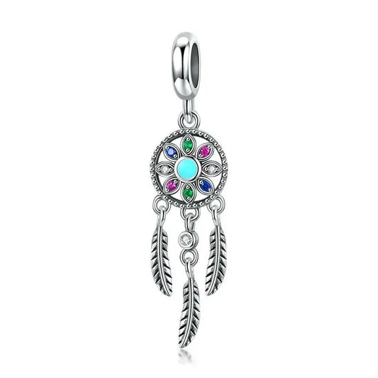 Dream Catcher Necklace Charm