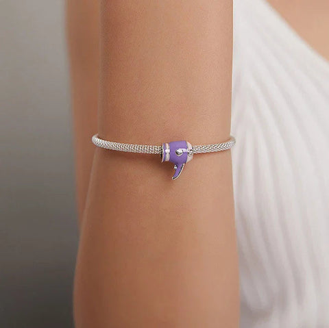 hair dryer purple Charm - hair dryer purple Charm