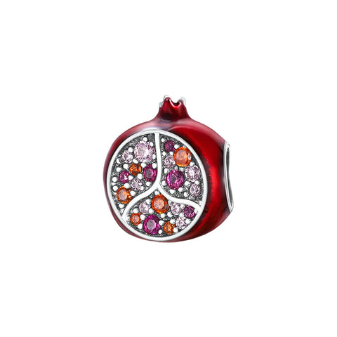 Halved Pomegranate Charm - Halved Pomegranate Charm