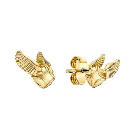 Harry Potter- Golden Snitch Earrings - Harry Potter- Golden Snitch Earrings