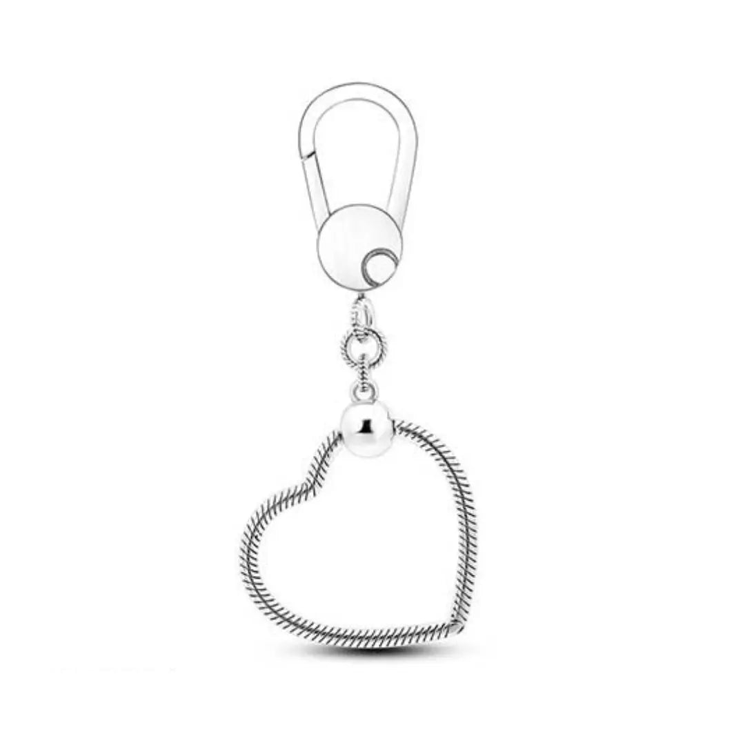 Heart Charm Keychain