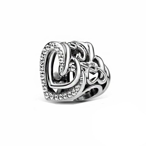 Entwined Hearts Charm - Entwined Hearts Charm