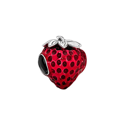 Seeded Strawberry Fruit Charm