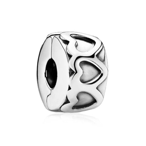 Hearts Spacer Charm - Hearts Spacer Charm