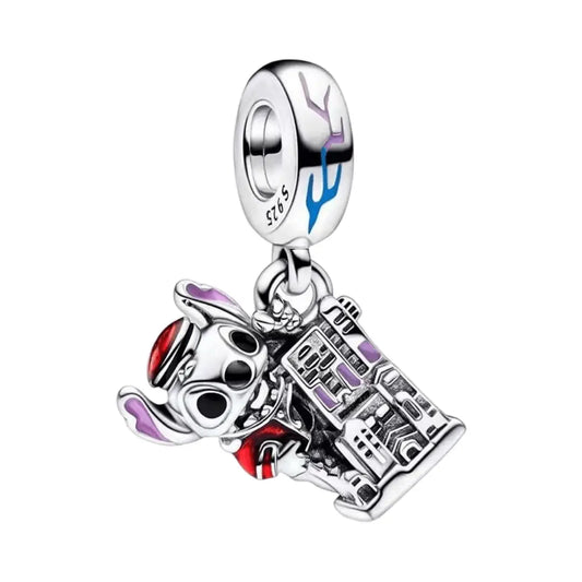 Lilo & Stitch- Conductor Stitch & The Tower of Terror Dangle Charm