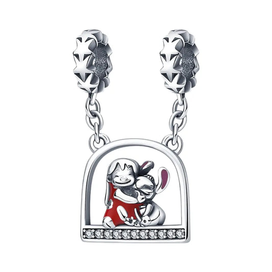 Lilo and Stitch- Friendship Double Hanging Charm