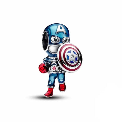 Marvel- Captain America Charm - Marvel- Captain America Charm