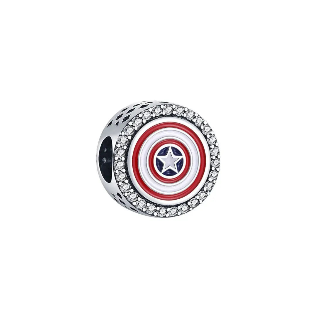 Marvel- Captain America Shield Charm