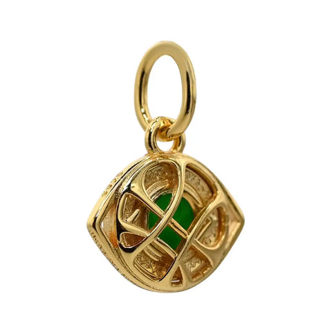 Marvel- Doctor Strange Gold Time Stone Dangle Charm