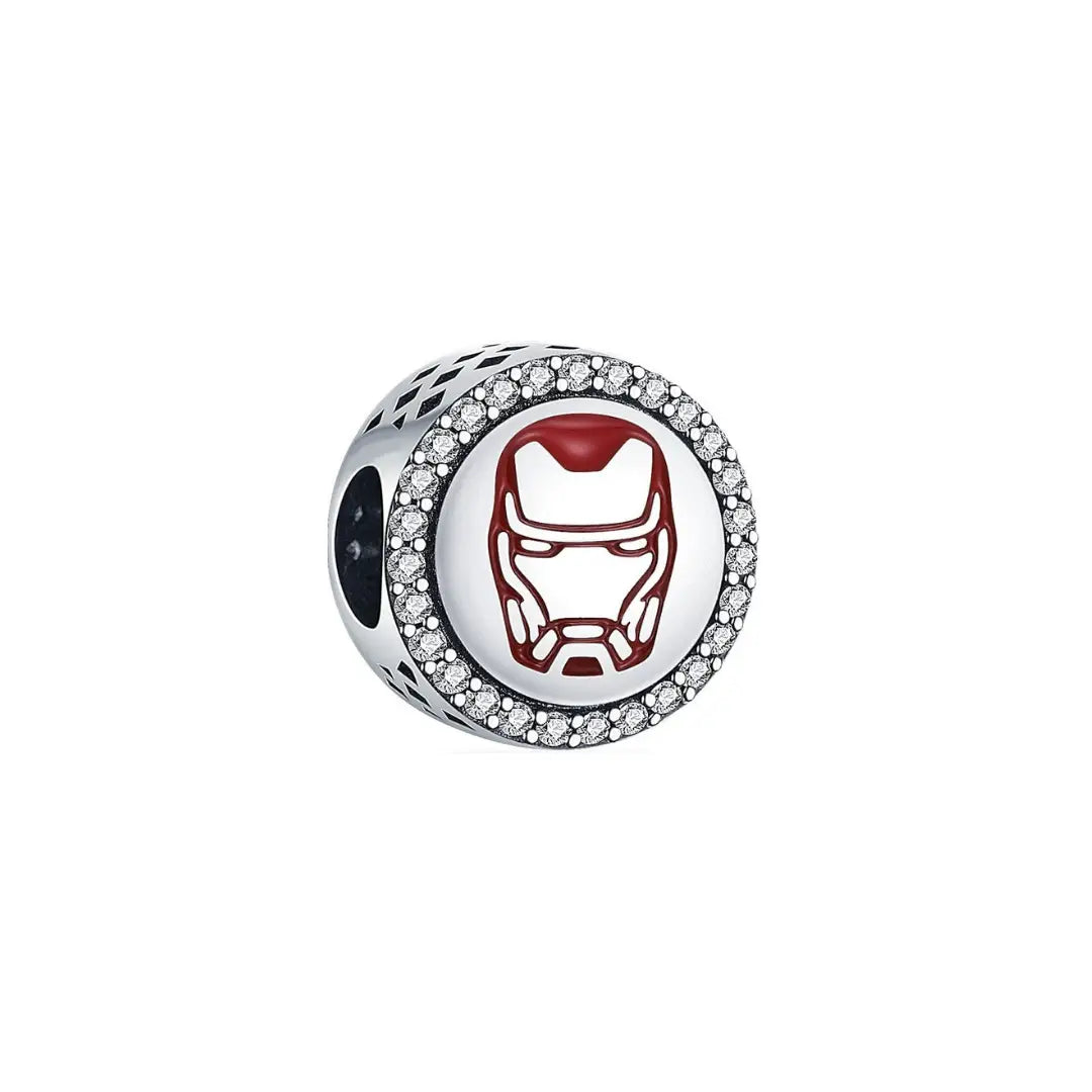 Marvel- Iron man Helmet Circle Charm