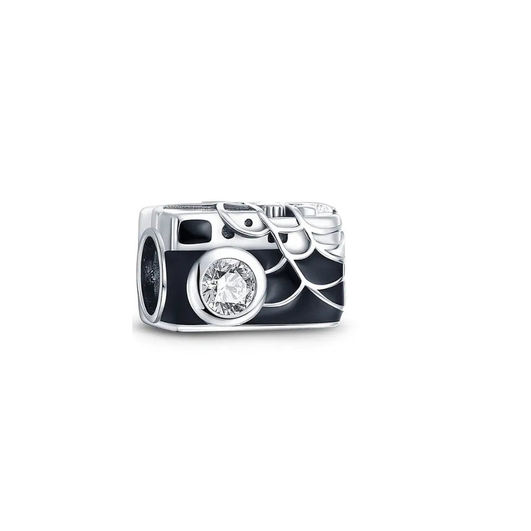 Marvel Spider-Man Camera Selfie Charm - Fun Spider-Man charm capturing a selfie moment, ideal for fans of the web-slinger.