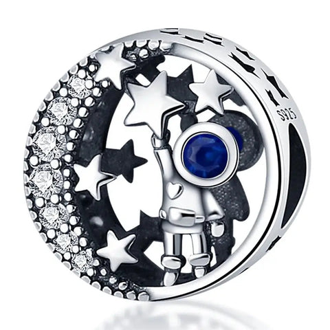Moon & Star Catcher Charm - Moon & Star Catcher Charm