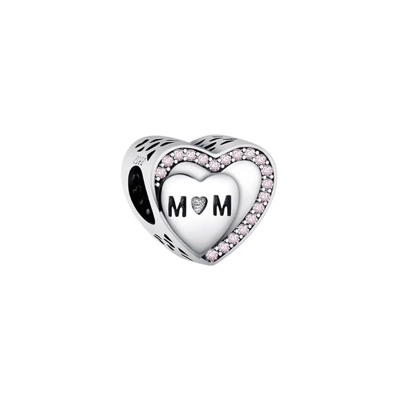 Mum Heart Charm - Mum Heart Charm